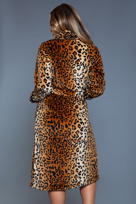 Leopard Robe