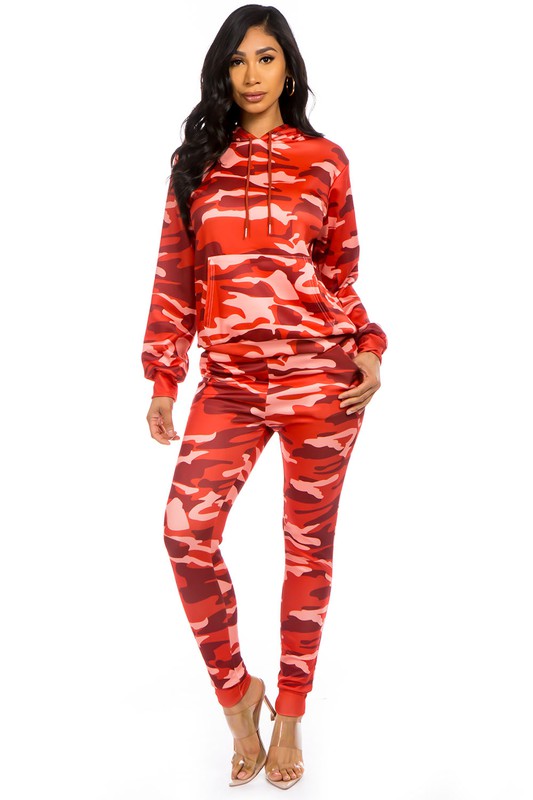 TWO PIECE HOODIES PANT SET