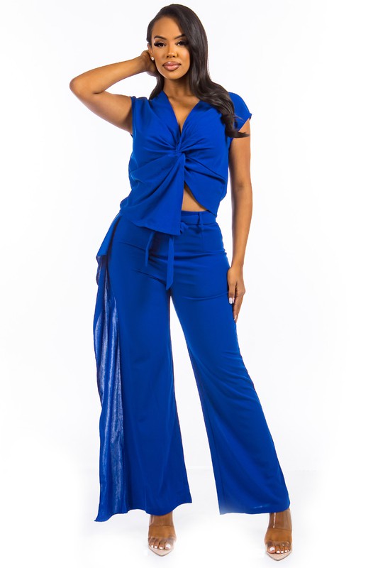 SEXY TWO PIECE PANT SET