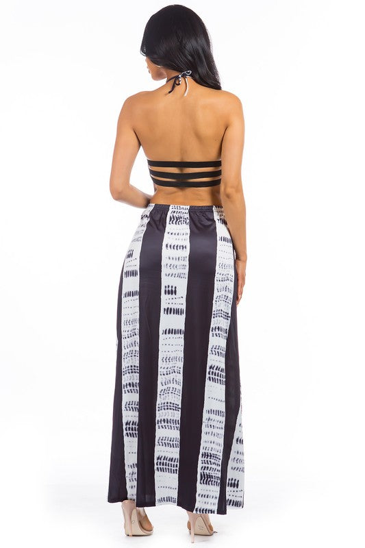 STRAPPY MAXI DRESS