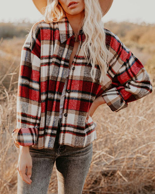 Women's Plaid Shacket