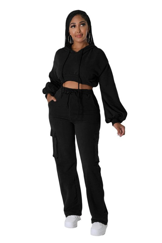 TOP TWO PIECE PANT SET