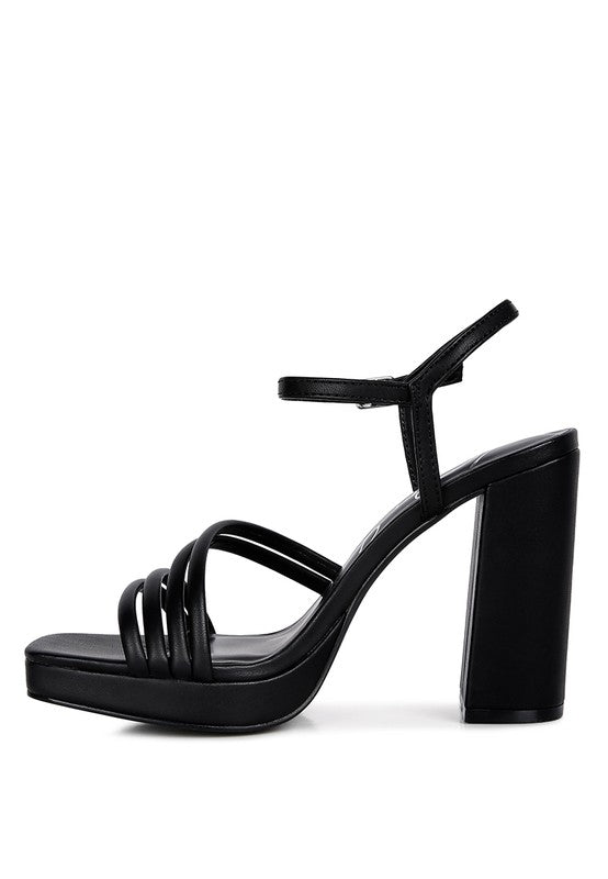 High Heel Platform Strappy Sandals/ BFPSS