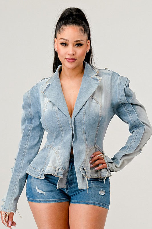 Vintage Denim Jean Jacket