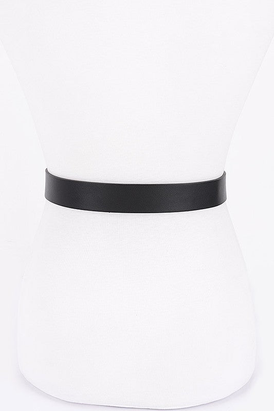 Gold Bow Buckle Fashion Belt