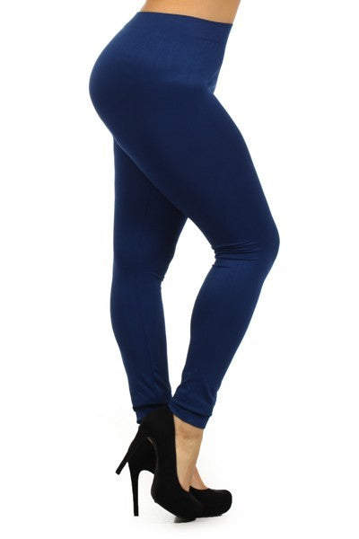 Plus Size Super Soft Peached Full Length Leggings