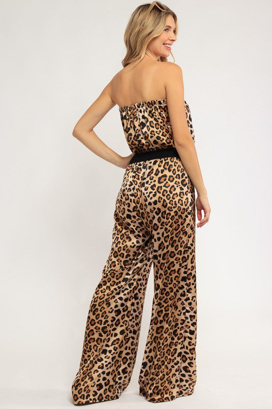 PRINTED PLUS JUMPSUIT